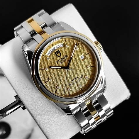 tudor glamour day date review|tudor glamour day date 39mm.